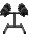 Nuobell 80lb Classic Black Adjustable Dumbbells (Pair)