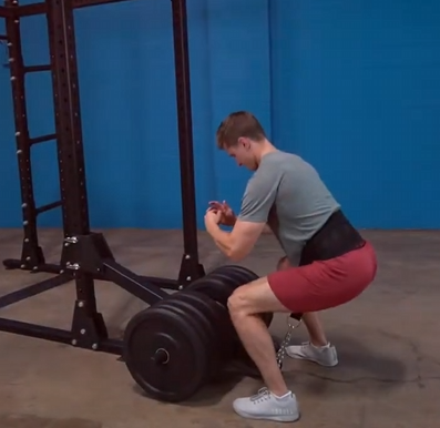 Body Solid Belt Squat Attachment Belt