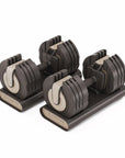 Centr Smart Stack 50 Adjustable Dumbbell (Pair - 5-50lb Dumbbells)