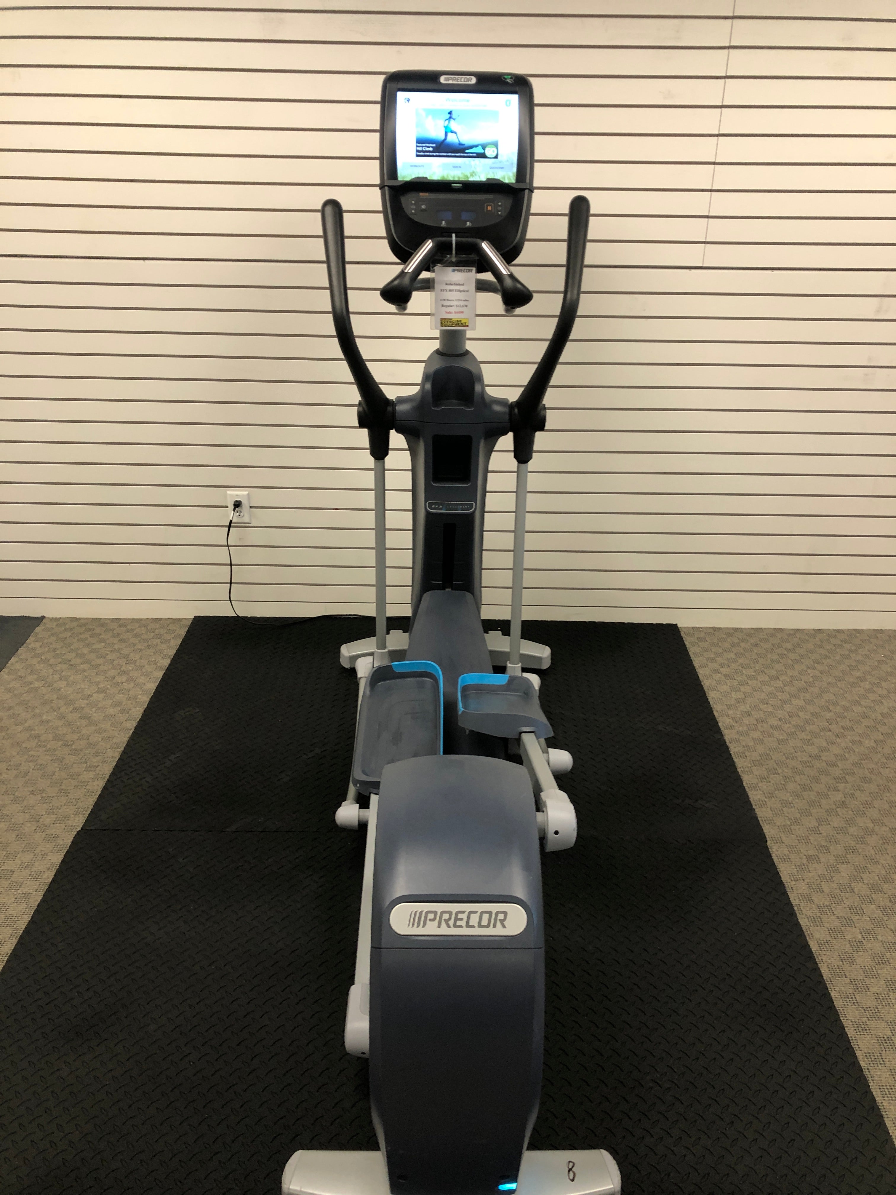 Refurbished Precor Elliptical EFX 885 w/ P82 Console – Spokane