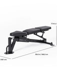 Inspire Series FID7 PRO Adjustable Bench