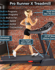 3G Cardio Pro Runner Treadmill